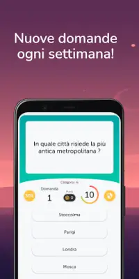FoxyQuiz. Domande e risposte in Italiano Screen Shot 3