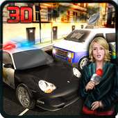 犯罪レポーター市ドライバー3D
