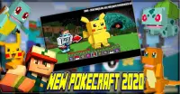 New Pokecraft Mod For MCPE 2020 - Pixelmon Craft Screen Shot 0