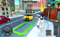 Modern Taxi Driver Game - New York Taxi 2019 Screen Shot 0
