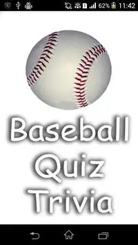Baseball Quiz Trivia Screen Shot 0