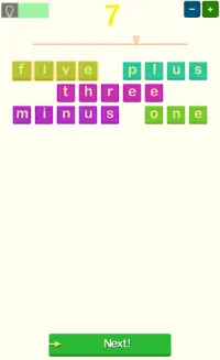 Nemters: puzzle of numbers and letters Screen Shot 2
