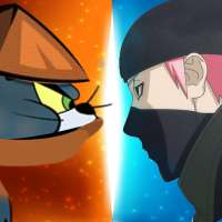 Tom and Samurai Vs Ninja Fight 3D