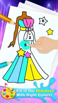 SuperStar Drawing for Kids- Free Games for Girls Screen Shot 6