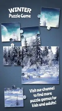 Winter Puzzelspel Screen Shot 6
