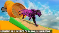 Cougar Sim 3D: Mega Ramp Паркур Run Screen Shot 4