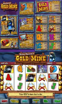 Gold Mine SlotMachine Screen Shot 0