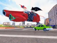 Simulador de coche volador Screen Shot 0