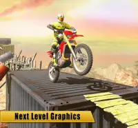 मोटरसाइकिल स्टंट - बीएमएक्स बाइक खेल: मुफ्त ऑनलाइन Screen Shot 7