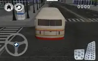 sopir bus simulator permainan Screen Shot 0