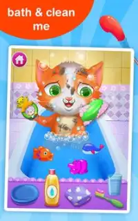 My Kitty Meow Love - Cute Fluffy Cat Friend Screen Shot 5