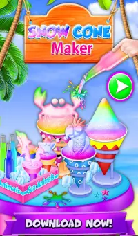 Summer shaved ice snow cone maker Screen Shot 10