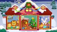Giáng sinh vui vẻ - Santa Kids Play Games Screen Shot 1