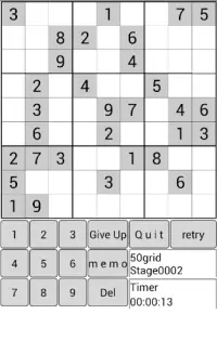 SudokuLandD ~ 6,000 original problems ~ Screen Shot 6