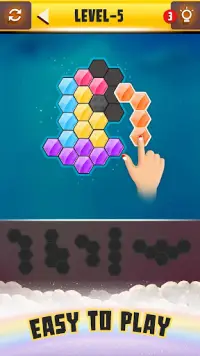 Hexa Puzzle Games PRO: Jigsaw Block Puzzle IQ Test Screen Shot 0