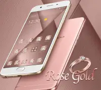 Pink Rose Gold Theme Screen Shot 1