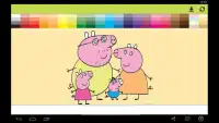 Peppe Pig coloring book Screen Shot 1