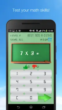 Math Game - Unlimited Math Practice Screen Shot 0