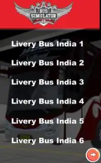 Livery Bussid India Screen Shot 2