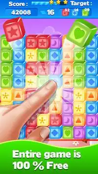 toys blast -toon pop the cubes crush block puzzles Screen Shot 0