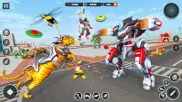 Giochi di robot tigre volanti Screen Shot 1