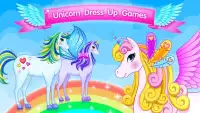 Unicorn Dress Up Games for Girls Screen Shot 0