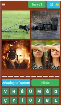 4 Resim 1 Kelime Oyunu -Dünyanın en zor oyunu Screen Shot 3