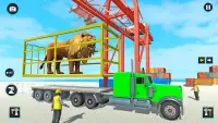 Truck Games: Animal Transport Screen Shot 15