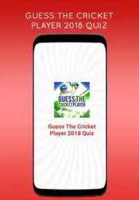 Cricket Quiz : Guess The Cricket Player Screen Shot 0