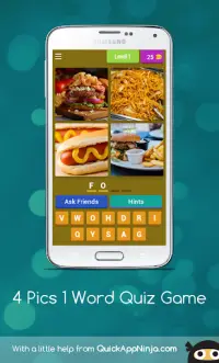 4 Pics 1 Word Quiz Game 2020 Screen Shot 0