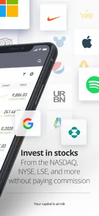 eToro - Invest in stocks, crypto & trade CFDs Screen Shot 1