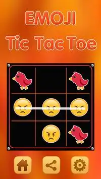 Free Tic Tac Toe Games For Emoji Flash Screen Shot 4