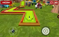 Mini Golf 3D Cartoon Farm Screen Shot 0