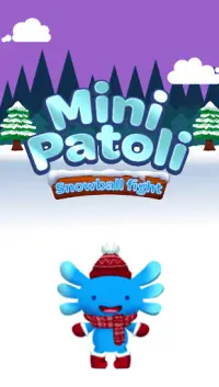 Mini Patoli - Snowball Fight Screen Shot 0