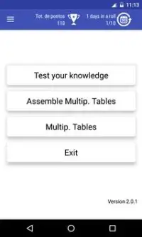 Multiplication Table FREE Screen Shot 0