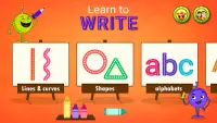 Tracing Letters and Numbers - ABC Kids Games Screen Shot 0