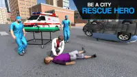 Rettungsmission: City 911 Simulator Screen Shot 1