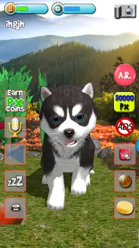 Talking Puppies - virtual pet dog to take care Screen Shot 0