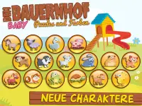 Bauernhof: Malen & Tiere Spiele für kinder gratis Screen Shot 4