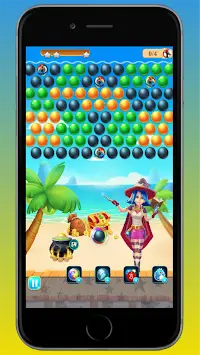 Bubble Shooter Witch & Parrot Screen Shot 0