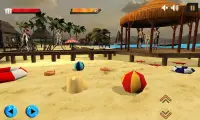 समुद्र तट लाईफगार्ड बचाव खेल Screen Shot 1