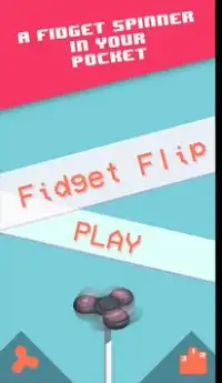 Fidget Hand Spinner Flip Screen Shot 0