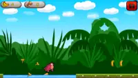 Супер-прыжок - прыжок Обезьяна-банановый осел Screen Shot 2