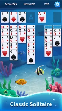 Solitaire Fish - Offline Games Screen Shot 0