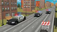 पुलिस गाड़ी रेसर: यातायात गाड़ी ड्राइविंग Screen Shot 3