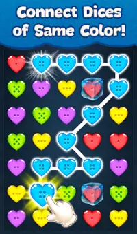 Love Dice Game - Color Matching Dice Games Free Screen Shot 1