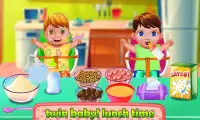 Newborn Twin Baby Mother Care Game: Virtual Family Screen Shot 3