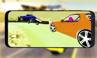 car racing among us Screen Shot 1