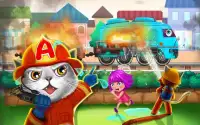 Train On Fire - Kids Games! Screen Shot 10