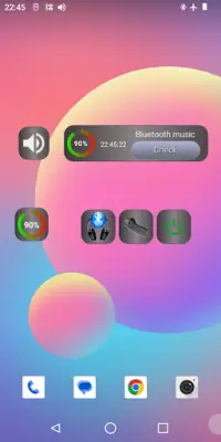 Bluetooth Audio Widget Battery Screen Shot 7